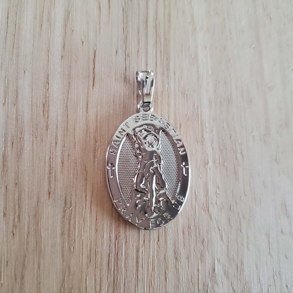 Saint Sebastian Charm Pendant
